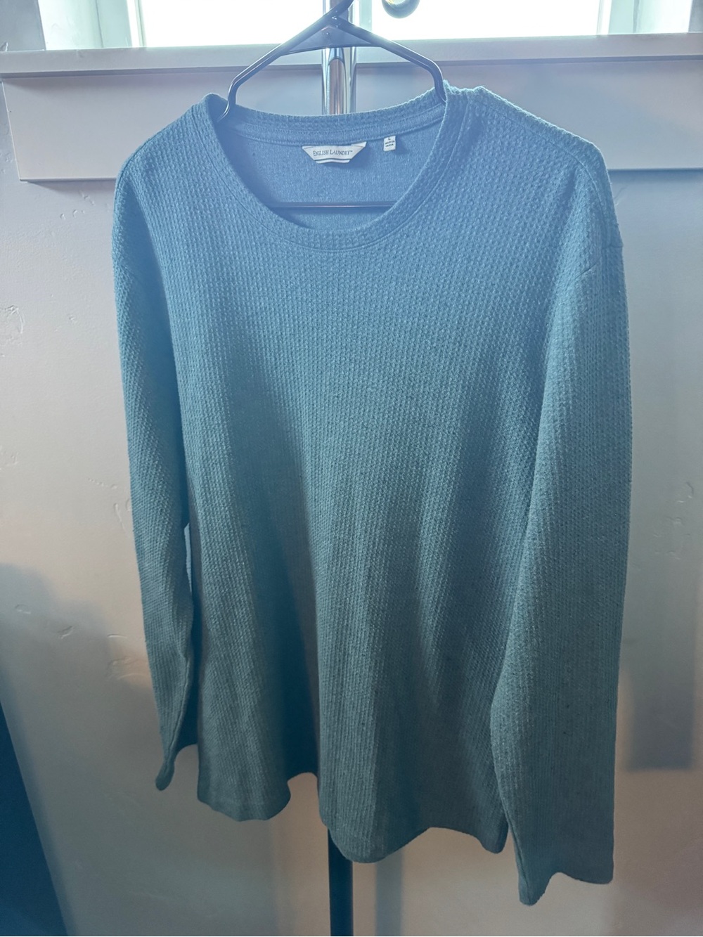 English Laundry Teal Crewneck Sweater
